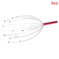 1PCS Unisex Octopus Head Scalp Relaxation Massage Pain Relief Body Massager Stress Release Relaxing Claw Metal Massager Device