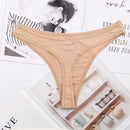 Hot Silk Sexy Women Thongs g string Seamless Panties Female Underwear Tanga Panties Low-Rise Lingerie Panty Intimates 1pcs ac125