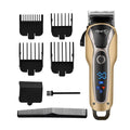 Professional Men's Hair Clipper Electric Beard Trimmer Kit LED Display Hair Cutting Blade USB Rechargeable Machine Hair Styling