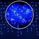 Christmas lights waterfall outdoor decoration 5M droop 0.4-0.6m led lights curtain string lights party garden eaves decoration
