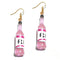 30 Style Cute Bottle Earrings Girls Women Dangle Jewelry Gift Lovely Cola Vodka Whisky Beer Red Wine New Interesting Fashion