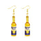 30 Style Cute Bottle Earrings Girls Women Dangle Jewelry Gift Lovely Cola Vodka Whisky Beer Red Wine New Interesting Fashion