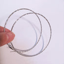 BLIJERY New Fashion Big Hoop Earrings Basketball Brincos Shiny Starry Large Circle Earrings for Women Jewelry Boucles d'oreill