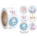 Encouragement Reward Stickers Unicorn Mermaid 18 Designs for Kids School Kindergarten Teachers Children Scrapbooking  Game Toy