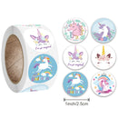 Encouragement Reward Stickers Unicorn Mermaid 18 Designs for Kids School Kindergarten Teachers Children Scrapbooking  Game Toy