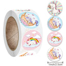 Encouragement Reward Stickers Unicorn Mermaid 18 Designs for Kids School Kindergarten Teachers Children Scrapbooking  Game Toy