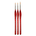 1Set Numbers Brushes Artistic Accessories Multipurpose Painting Supplies Sketch Pen Oil Painting Pens Red/Black Wooden