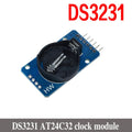 DS3231 AT24C32 IIC Module DS1302 Precision Clock Module DS1307 Memory module mini module Real Time 3.3V/5V For Raspberry Pi