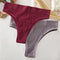 2PCS/Set Sexy Thong Panties Women's Underwear G-String Female Underpants Seamless Briefs Intimates Sexy Lingerie T-Back Pantys