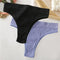 2PCS/Set Sexy Thong Panties Women's Underwear G-String Female Underpants Seamless Briefs Intimates Sexy Lingerie T-Back Pantys