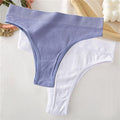 2PCS/Set Sexy Thong Panties Women's Underwear G-String Female Underpants Seamless Briefs Intimates Sexy Lingerie T-Back Pantys