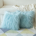 Soft Fur Plush Cushion Cover Home Decor Pillow Covers Living Room Bedroom Sofa Decorative Pillowcase 45x45cm Shaggy Fluffy Cover