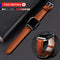 Casual Leather Band Loop Strap For Apple Watch 4 3 2 1 38mm 40mm Men Leather Watch Band for iwatch 5 44mm 42mm Bracelet