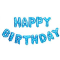 Happy Birthday Balloons Party Supplies Decoration Letter Helium Foil Balloons Globos Balony Banner Baby Shower Latex Balloons