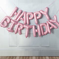 Happy Birthday Balloons Party Supplies Decoration Letter Helium Foil Balloons Globos Balony Banner Baby Shower Latex Balloons