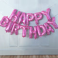Happy Birthday Balloons Party Supplies Decoration Letter Helium Foil Balloons Globos Balony Banner Baby Shower Latex Balloons
