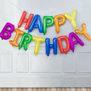 Happy Birthday Balloons Party Supplies Decoration Letter Helium Foil Balloons Globos Balony Banner Baby Shower Latex Balloons