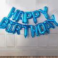 Happy Birthday Balloons Party Supplies Decoration Letter Helium Foil Balloons Globos Balony Banner Baby Shower Latex Balloons