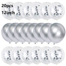 Happy Birthday Balloons Party Supplies Decoration Letter Helium Foil Balloons Globos Balony Banner Baby Shower Latex Balloons