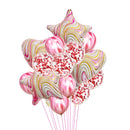 Happy Birthday Balloons Party Supplies Decoration Letter Helium Foil Balloons Globos Balony Banner Baby Shower Latex Balloons