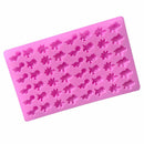 Multi-Purpose Cute Little Dinosaur Silicone Mold Chocolate Mold Ice Tray Mold Soft Candy Mold DIY Kitchen Cake Mold Tool