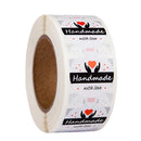 500Pcs/Roll  Thank You Stickers Handmade Sticker Circle Stationery thank you for your order Gift Seal Labels thank you sticker