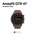 Global Version Amazfit GTR 47mm Smart Watch 5ATM Waterproof Smartwatch 24Days Battery GPS Music Control Leather Silicon Strap
