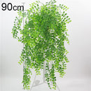 85CM Artificial Hanging Flower Plant Fake Vine Willow Rattan Flowers Artificial Hanging Plant For Home Garden Wall Decoration