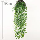85CM Artificial Hanging Flower Plant Fake Vine Willow Rattan Flowers Artificial Hanging Plant For Home Garden Wall Decoration