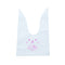 20/50pcs Rabbit Gift Bags Cones Transprant Plastic Bag Carrot Candy Bags Kids Birthday Party Decoration Easter Party Decorations