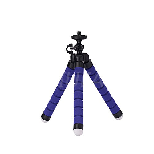 Mobile Phone Holder Flexible Octopus Tripod Bracket Selfie Stand monopod For Mobile Phone Mini Camera