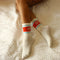 Women's Fashion Letter Patterned Socks Comfort Sports Socks Running Fitness Long Socks Female Cotton Streetwear Numbers Socks