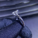 CC Trendy Jewelry S925 Rings For Women Cubic Zirconia Charms Bridal Wedding Engagement White Gold Color Ring Drop Shipping