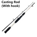 GHOTDA Baitcasting Rod 1.5M 1.8M M Power Lure Rod Casting Spinning Wt 3g-21g Ultra Light Boat Lure Fishing Rod