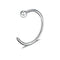 1pcs U Shaped Fake Nose Ring Hoop Septum Rings Stainless Steel Nose Piercing Fake Piercing Oreja Pircing Jewelry