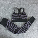Tiger Seamless Female Yoga Sets Sportswear Tracksuit Workout Gym Wear Running Clothing Ensemble Women Sport Outfit Fitness Suits