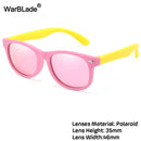 WarBlade New Kids Polarized Sunglasses TR90 Boys Girls Sun Glasses Silicone Safety  Glasses Gift For Children Baby UV400 Eyewear