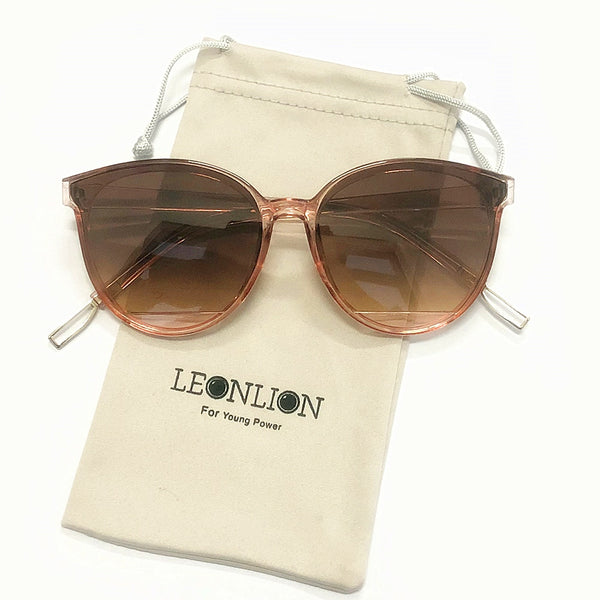 LeonLion 2021 Fashion New Sunglasses Women Vintage Luxury Brand Glasses Mirror Classic Vintage Oculos De Sol Feminino UV400