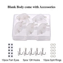 TREHOOK 5pcs 1.5g 3cm Mini Wobblers/Crankbait Fishing Lure Artificial Bait Hard Floating Wobbler for Fish Bass Fishing Tackle