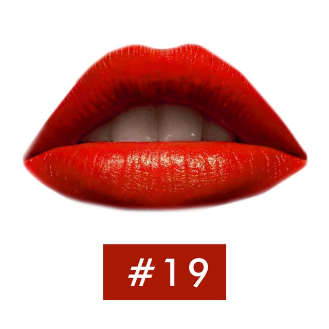 20 Colors Penis Shape Lipsticks Mushroom Long Lasting Waterproof Sexy Matte Lip Stick Moisturizer Makeup Pigment Cosmetics