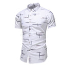 Fashion 9 Style Design Short Sleeve Casual Shirt Men's Print Beach Blouse 2021 Summer Clothing Plus Asian Size M-XXXL 4XL 5XL