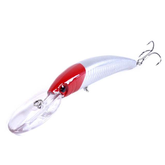 HENGJIA 1pcs 15cm 15g  Deep Diving Jerkbait Artificial Hard Bait Fishing Wobblers Minnow Lure for Bass Pike Carp Fishing  Tackle