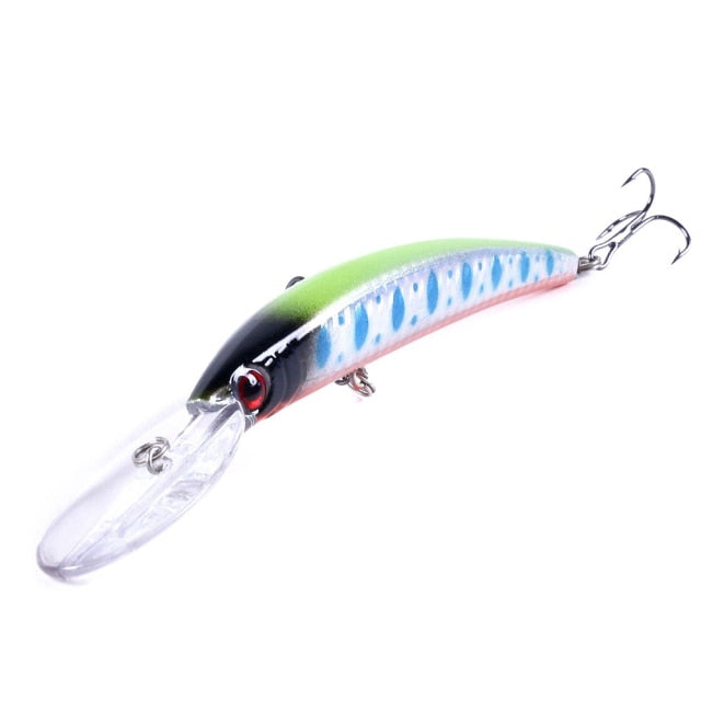 HENGJIA 1pcs 15cm 15g  Deep Diving Jerkbait Artificial Hard Bait Fishing Wobblers Minnow Lure for Bass Pike Carp Fishing  Tackle