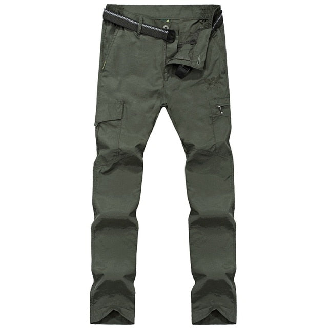Tactical Waterproof Pants Men Cargo Spring Summer Quick Dry Trousers Men's Outdoor Sports Trekking Camping Fishing Pants 4XL