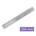 Double Sided Stainless Steel Straight Ruler Metal Scale Precision Measuring Hand Tool Stationery Drafting Accessory