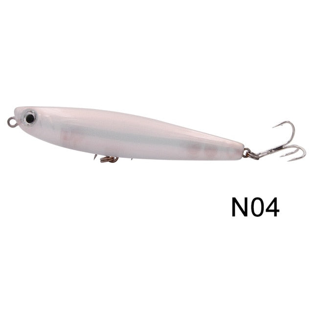 Wondershot D02 Sparrow 90mm 11.5g Pencil The Best Bass Surface Fishing Hard Lure Bait Floating Wobblers Artificiais Decoy