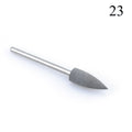 1pcs Silicone Nail Drill Milling Cutter Drill Bits Files Burr Buffer for Electric Machine Nail Art Grinder Cuticle Cutter Tools
