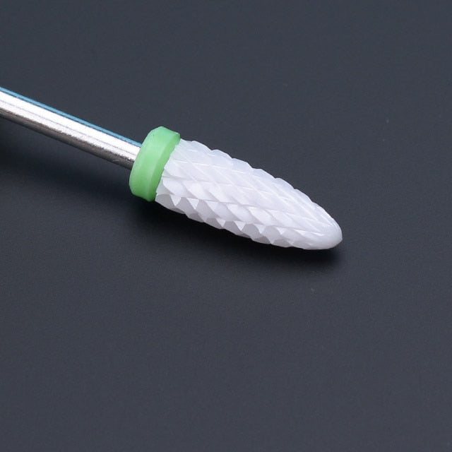 1pcs Silicone Nail Drill Milling Cutter Drill Bits Files Burr Buffer for Electric Machine Nail Art Grinder Cuticle Cutter Tools