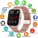 LIGE 2021 New Full touch screen Smart Watch Woman Sport Heart Rate Monitor Waterproof Fitness Smart Watches Men Women Smartwatch