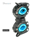 Deemount Bicycle Light Bracket Bike Lamp Holder LED Torch Headlight Pump Stand Quick Release Mount 360 Degree Rotatable HLD-211